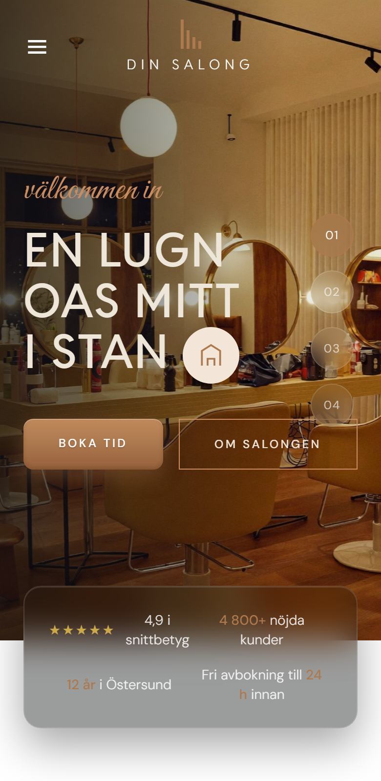 Din Salong i mobilen.