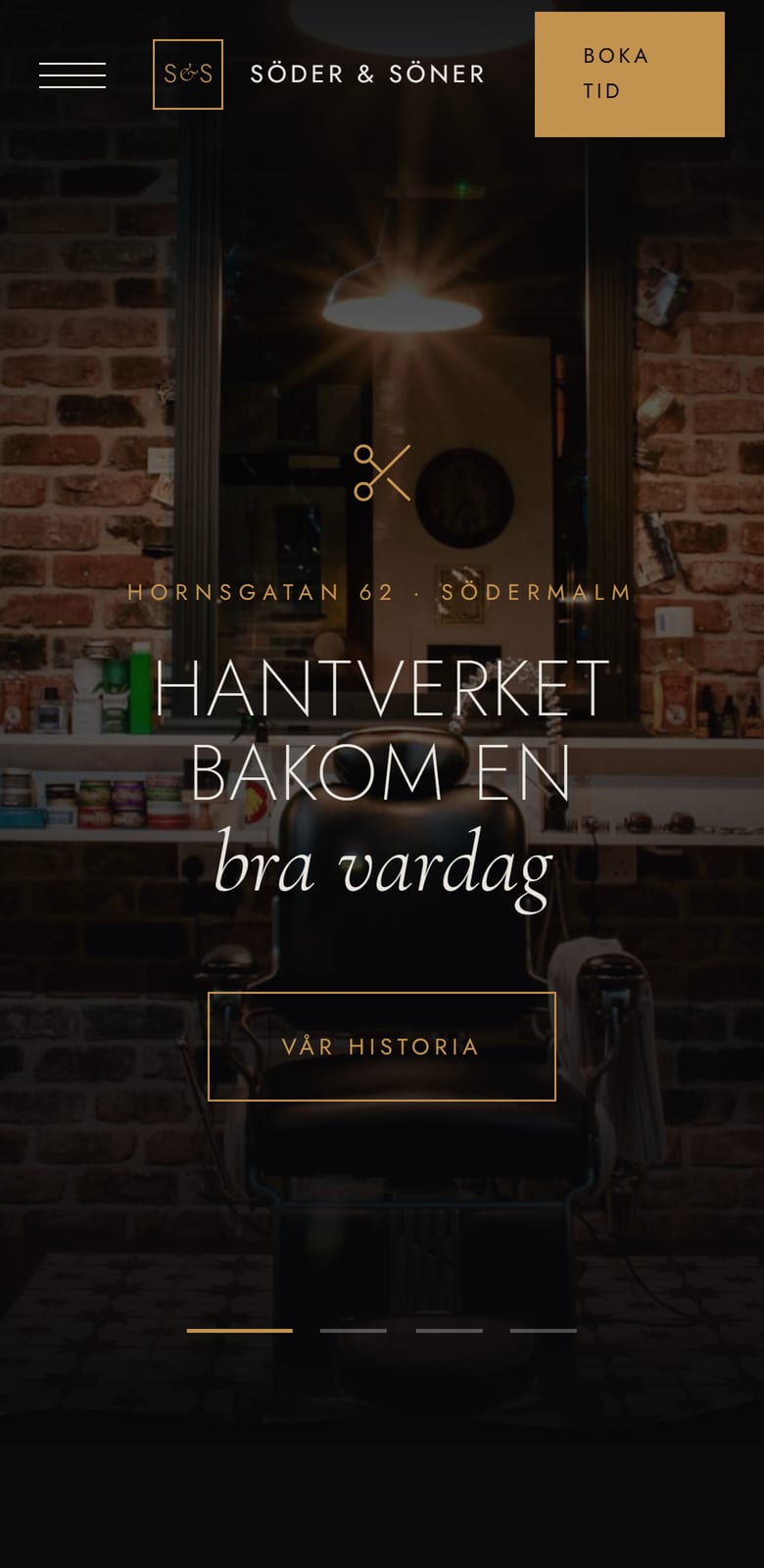 Din barbershop i mobilen.